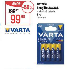 BATERIE LONGLIFE AA