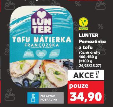 LUNTER POMAZNKA Z TOFU