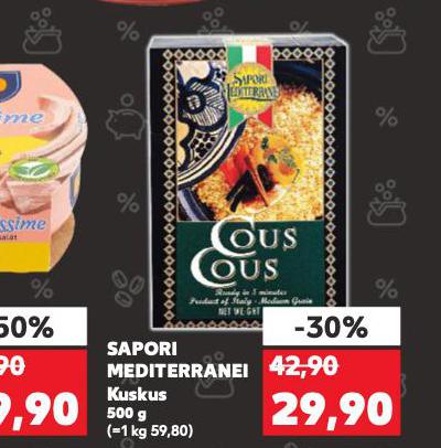 SAPORI MEDITERRANEI KUSKUS