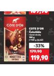 COTE D'OR ČOKOLÁDA