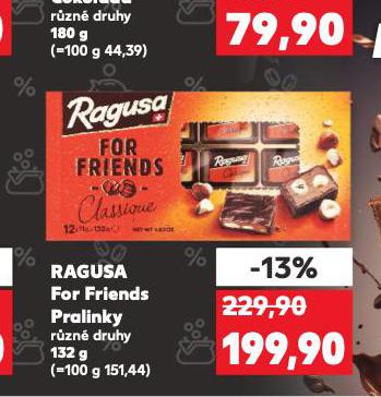 RAGUSA FOR FRIENDS PRALINKY