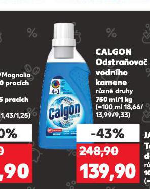 CALGON ODSTRAOVA VODNHO KAMENE