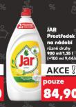 JAR PROSTŘEDEK NA MYTÍ NÁDOBÍ