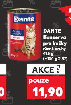 DANTE KONZERVA PRO KOKY