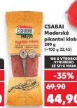 CSABAI MAĎARSKÁ PIKANTNÍ KLOBÁSA