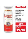 PIVO BUDWEISER BUDVAR