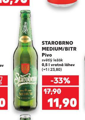 PIVO STAROBRNO
