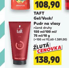 TAFT VOSK NA VLASY