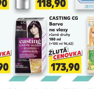 CASTING BARVA NA VLASY