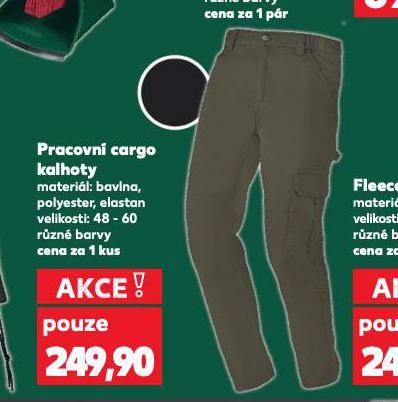 PRACOVN CARGO KALHOTY
