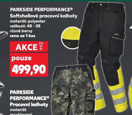 SOFTSHELLOV PRACOVN KALHOTY