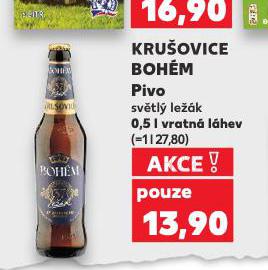 PIVO KRUOVICE BOHM