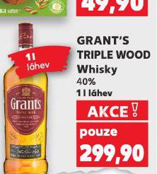 GRANT'S TRIPLE WOOD WHISKY