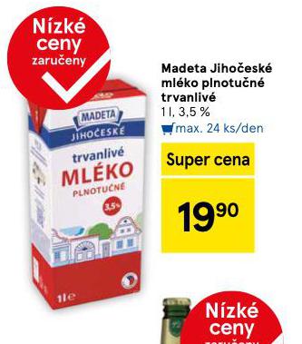 MADETA JIHOESK MLKO PLNOTUN TRVANLIV 