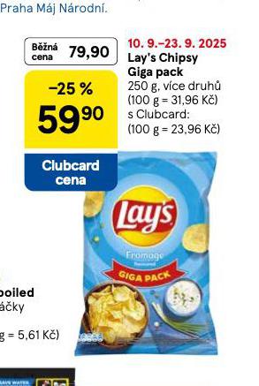 LAYS CHIPSY GIGA PACK