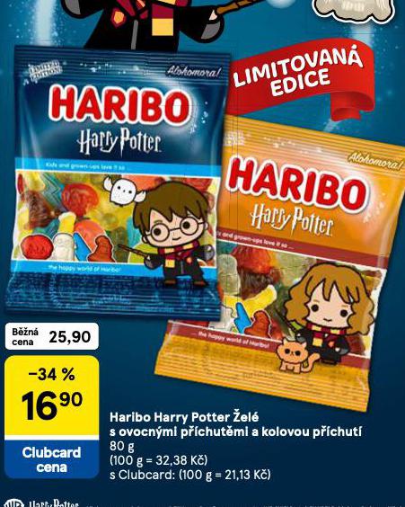 HARIBO HARRY POTTER EL S OVOCNMI PCHUTMI A KOLOVOU PCHUT