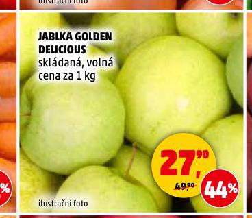 JABLKA GOLDEN DELICIOUS