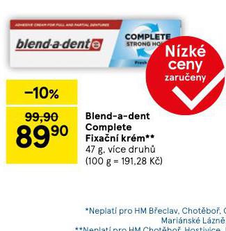 BLEND-A-DENT COMPLETE FIXAN KRM