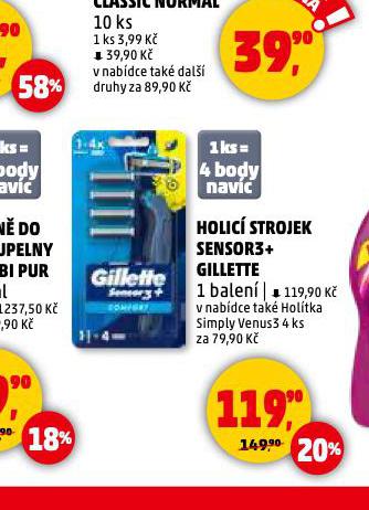 GILLETTE HOLIC STROJEK