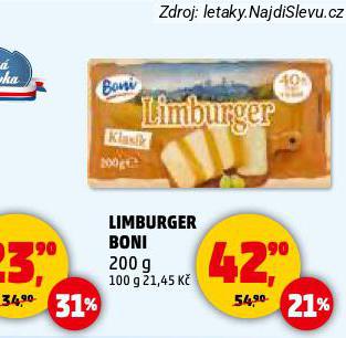 LIMBURGER BONI