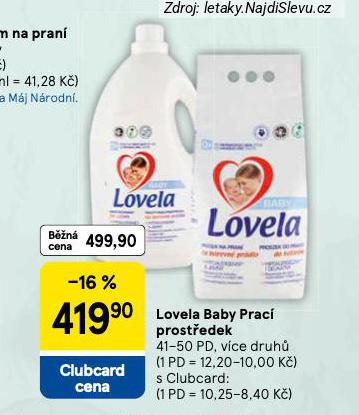 LOVELA BABY PRAC PROSTEDEK