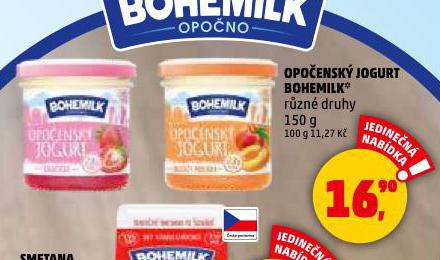 BOHEMILK OPOENSK JOGURT