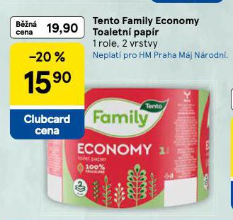 TENTO FEMILY ECONOMY TOALETN PAPR