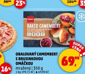 OBALOVAN CAMEMBERT S BRUSINKOVOU OMKOU