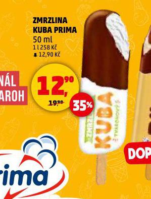 ZMRZLINA PRIMA KUBA