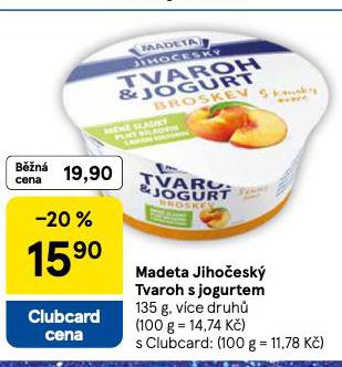 MADETA JIHOESK TVAROH S JOGURTEM
