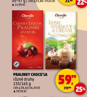 PRALINKY CHOCO'LA