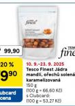 FINEST JÁDRA MANDLÍ, OŘECHŮ SOLENÁ KARAMELIZOVNÁ