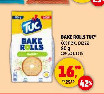 BAKE ROLLS TUC