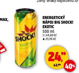 BIG SHOCK! ENERGETICK NPOJ