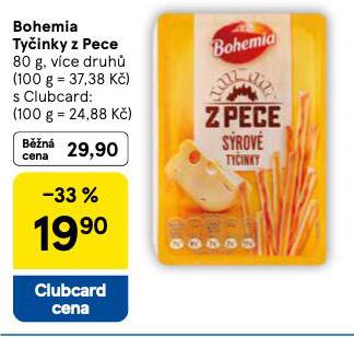 BOHEMIA TYINKY Z PECE