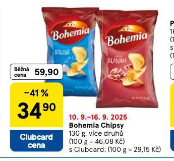 BOHEMIA CHIPSY