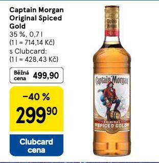 CAPTAIN MORGAN ORIGINAL SPICED GOLD