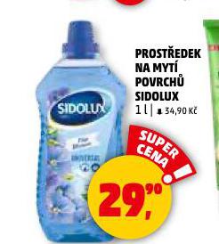 SIDOLUX PROSTEDEK NA MYT POVRCH