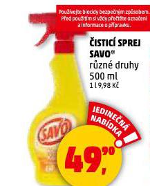 SAVO ISTIC SPREJ