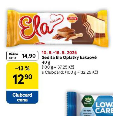 SEDITA ELA OPLATKY KAKAOV
