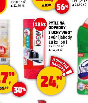 VIGO PYTLE NA ODPAD