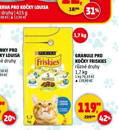 FRISKIES GRANULE PRO KOKY