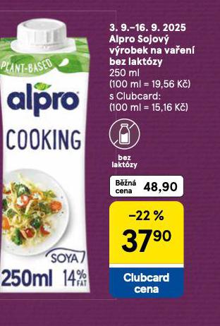 ALPRO SOJOV VROBEK NA VAEN BEZ LAKTZY