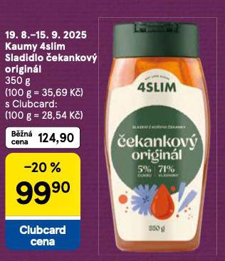KAUMY 4SLIM SLADIDLO EKANKOV ORIGINL
