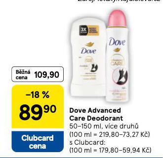 DOVE ADVANCED CARE DEODORANT