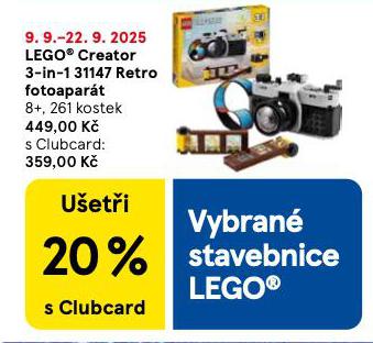 LEGO CREATOR 3-IN-1 31147 RETRO FOTOAPART