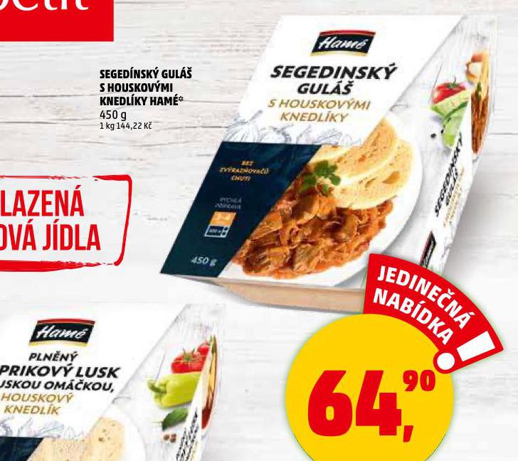 HAM SEGEDNSK GUL S HOUSKOVMI KNEDLKY