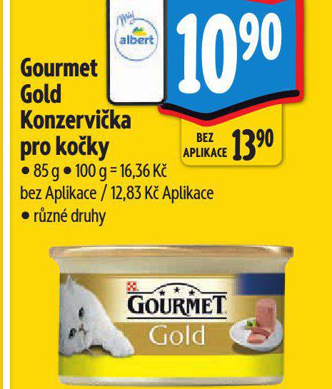 GOURMET GOLD KONZERVIKA PRO KOKY