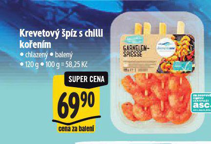 KREVETOV PZ S CHILLI KOENM