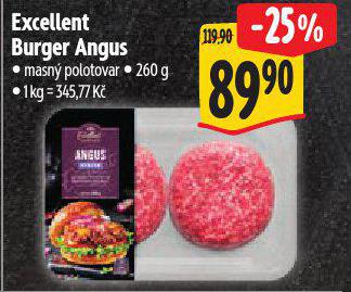 EXCELLENT BURGER ANGUS